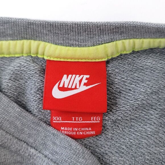 Nike Air Sweatshirt Mens XXL Vintage Pullover Graphic Logo Crew Neck Cotton - Picture 3 of 9